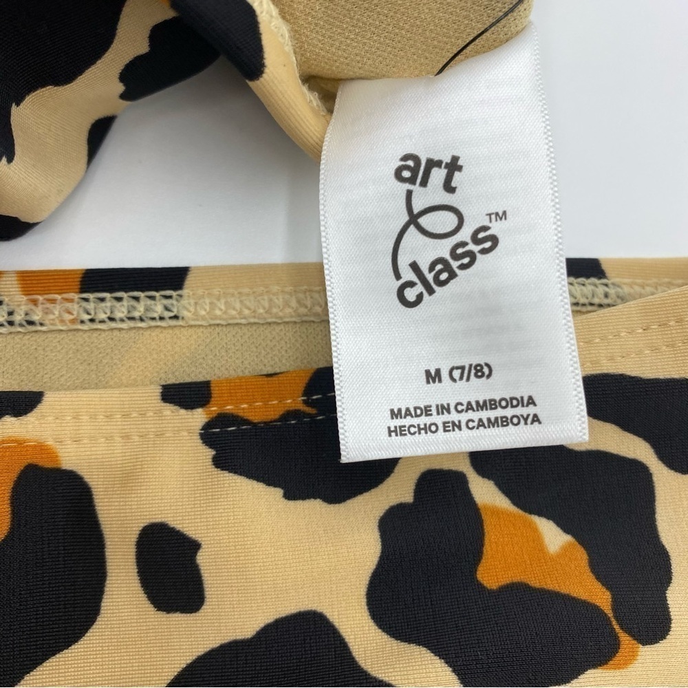 Girls Art Class two piece cheetah print bikini- multiple - Picture 5 of 7